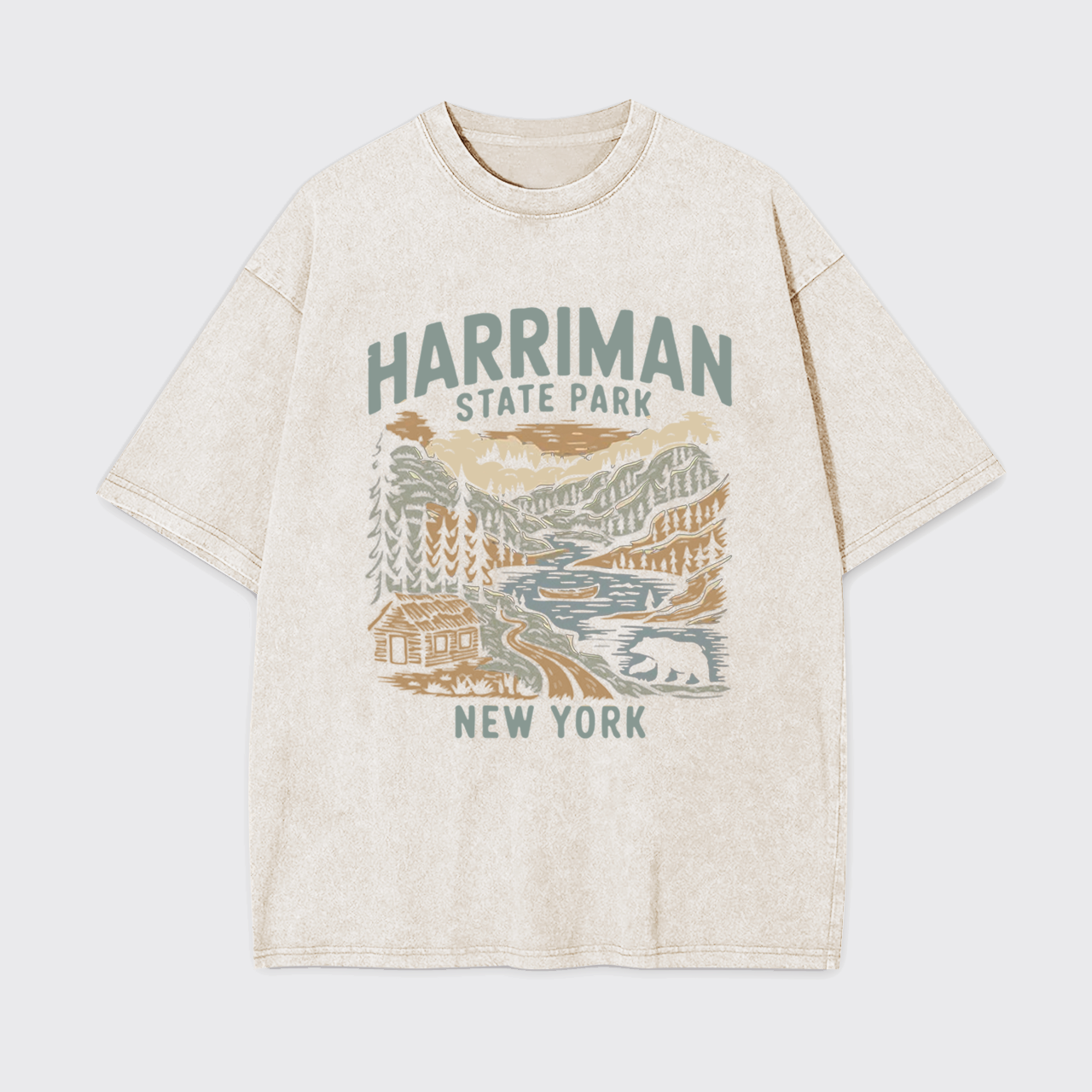 New York Hiking Garment-dye Tees