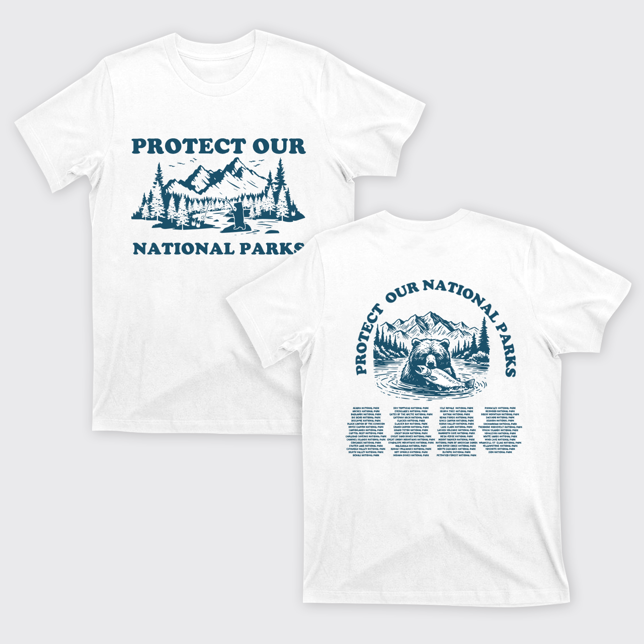 Support National Parks T-Shirts