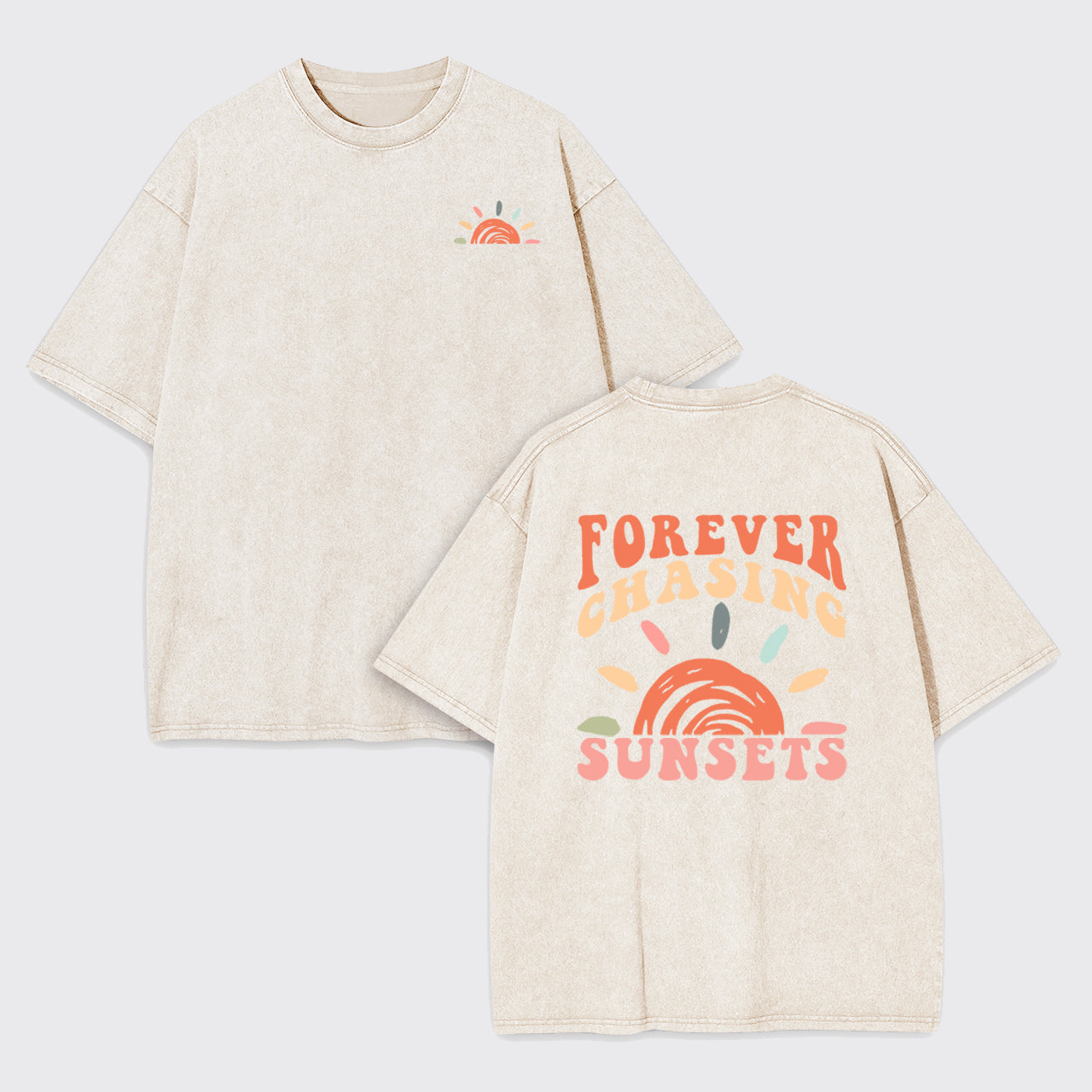 Forever Chasing Summer Garment-dye Tees