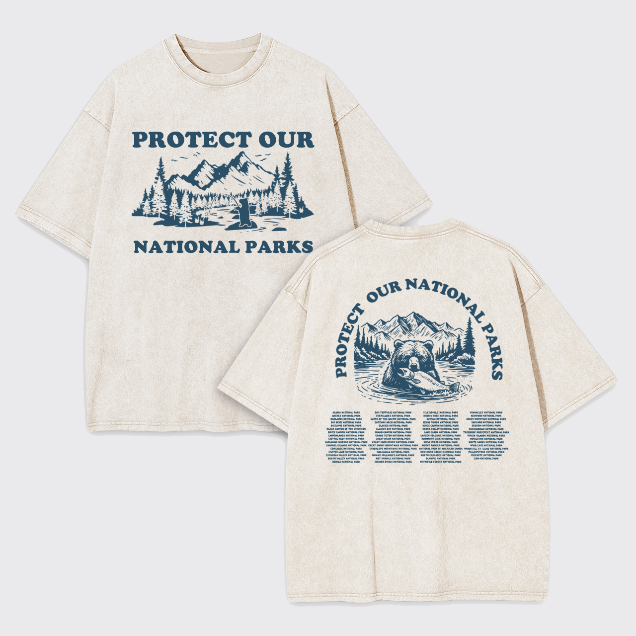 Support National Parks Garment-dye Tees