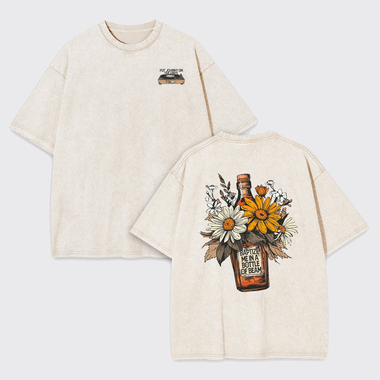 Positive Energy Mushrooms Garment-dye Tees