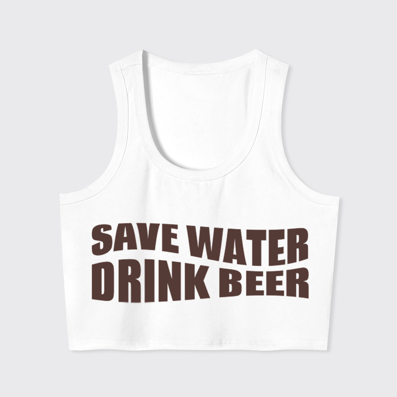 Save Water Drink Beer Tank Top