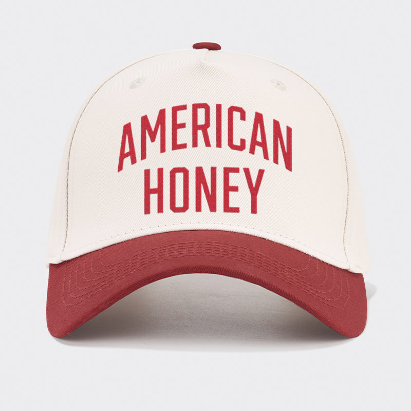 American Honey Embroidered Baseball Cap