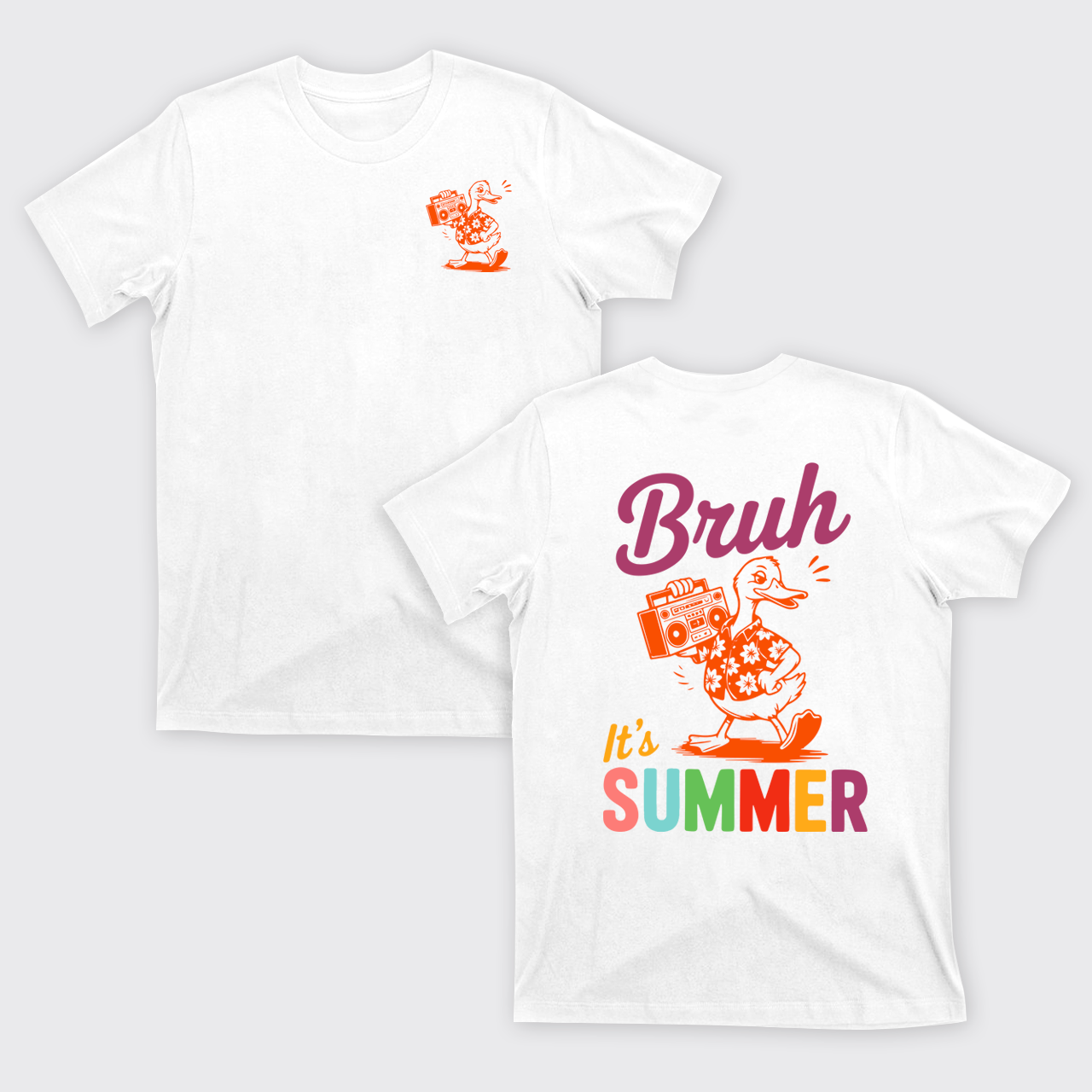 Funny Summer-Cool Goose T-Shirts