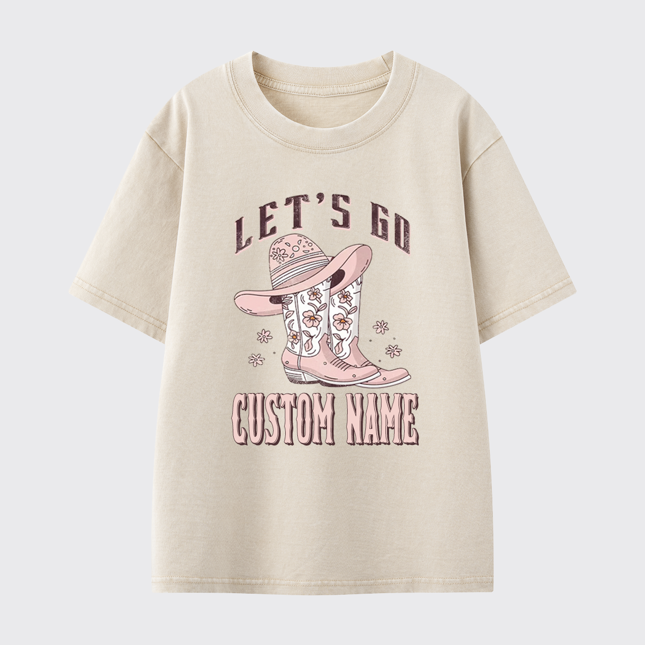 Personalized Let's Go Washed Toddler T-shirt