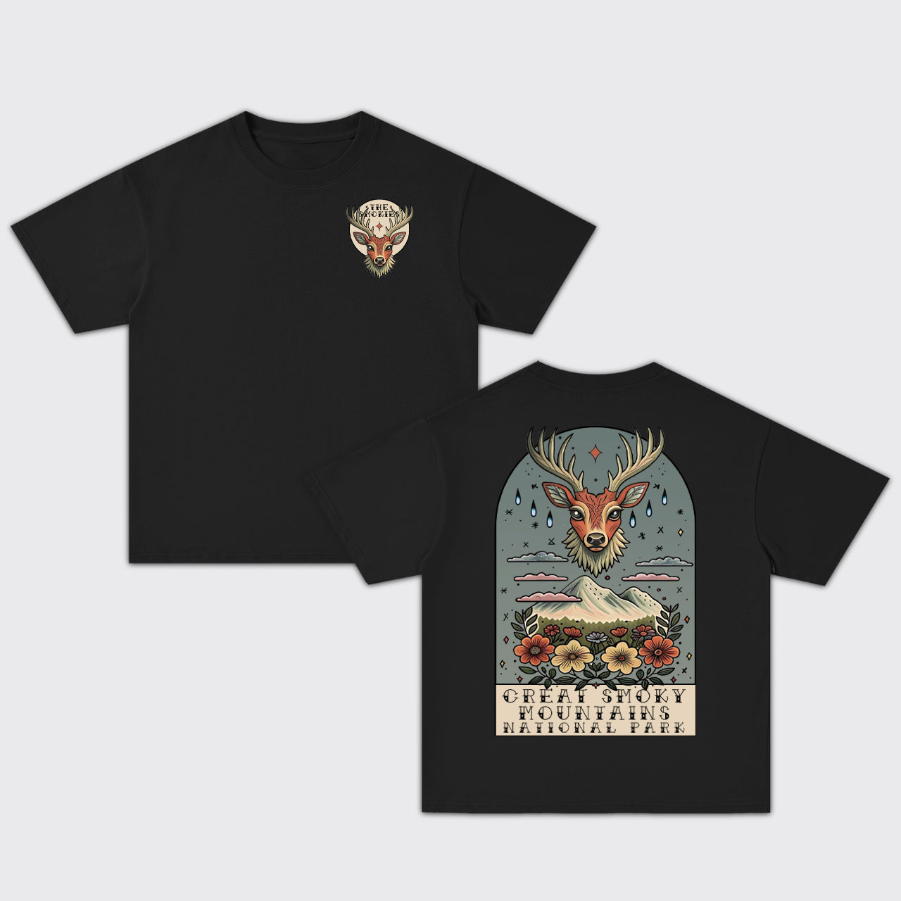 Great Smoky Mountains National Park Oversize T-Shirts