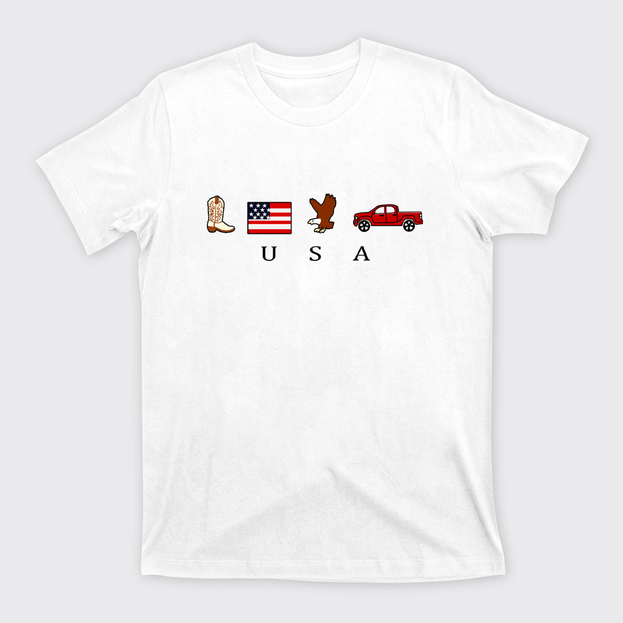 4th Of July-USA Icons T-Shirts