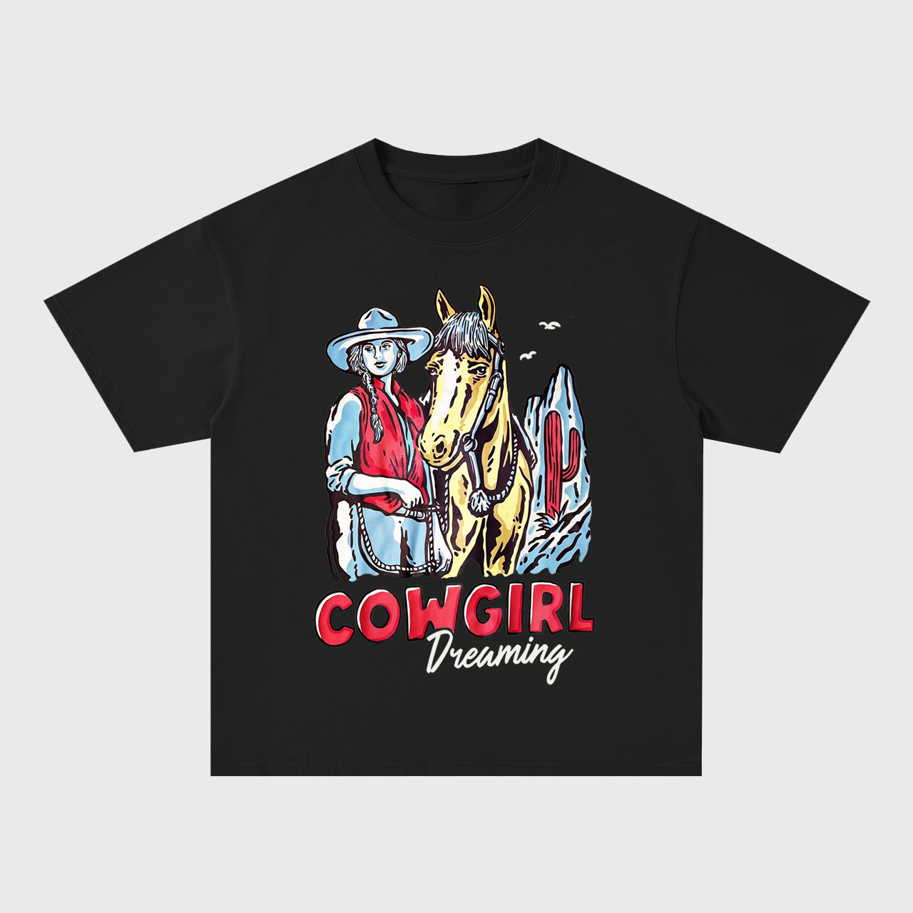 Cowgirl Dreaming Oversize T-Shirts