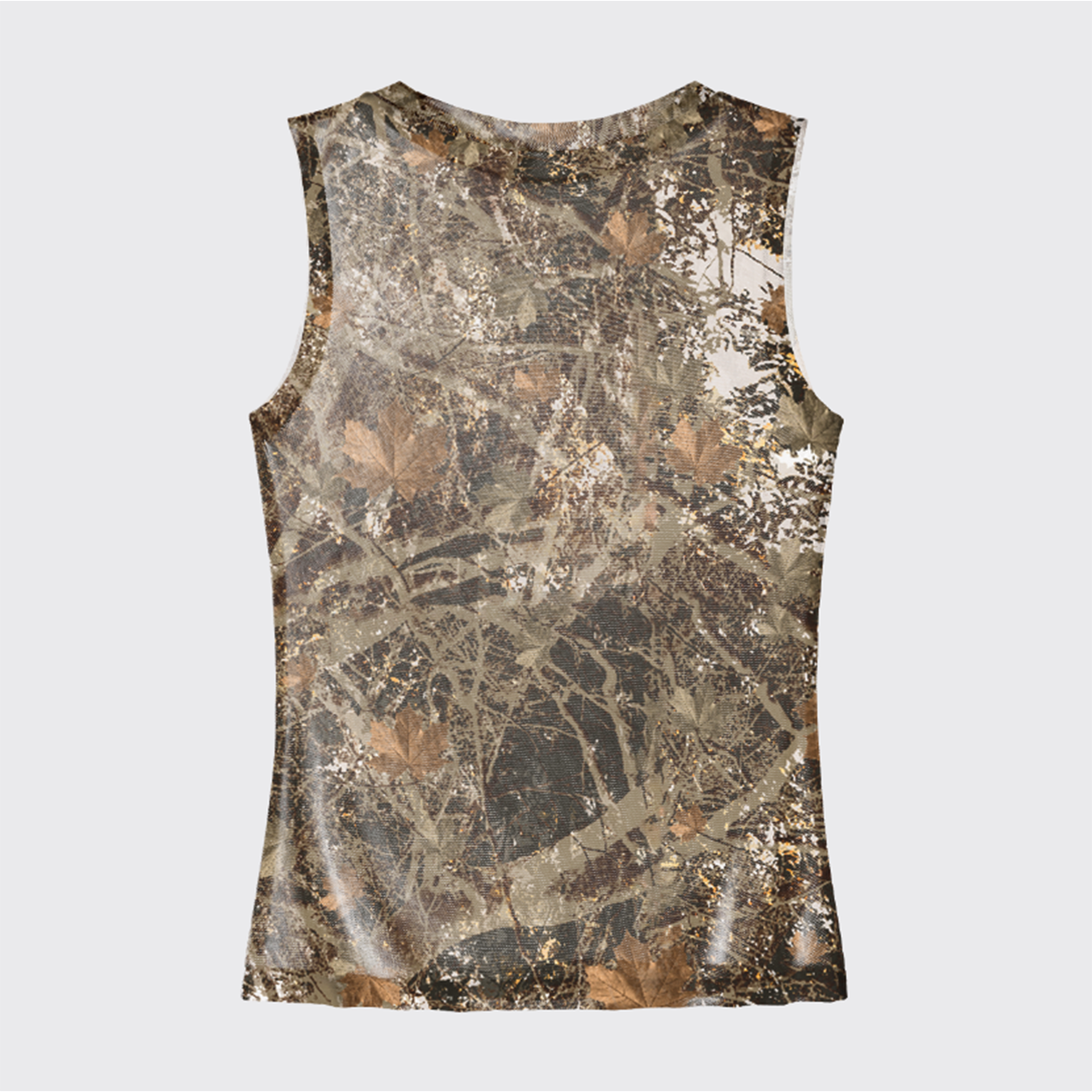 Outdoor Camouflage Mesh Tank Top