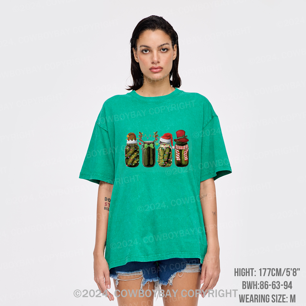 Christmas Pickle Garment-dye Tees