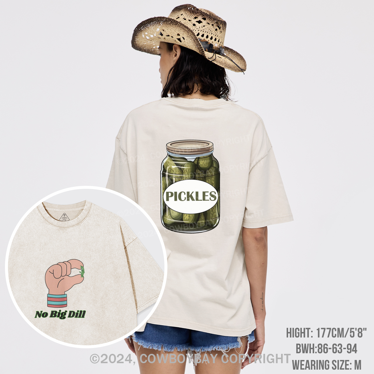 No Big Dill Garment-dye Tees