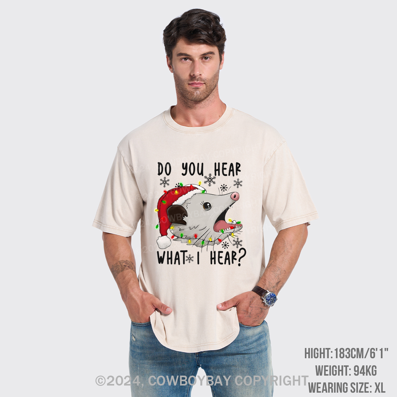 Do You Hear What I Hear Garment-dye Tees