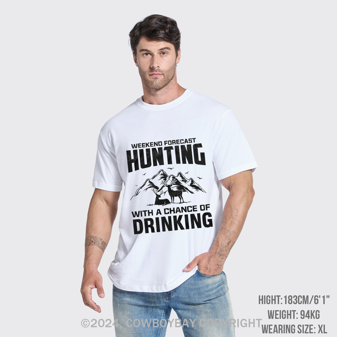 Weekend Forecast Hunting With A Chance Of Drinking T-Shirts