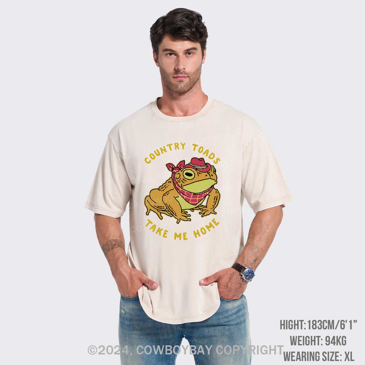 Country Toads Take Me Home Garment-dye Tees