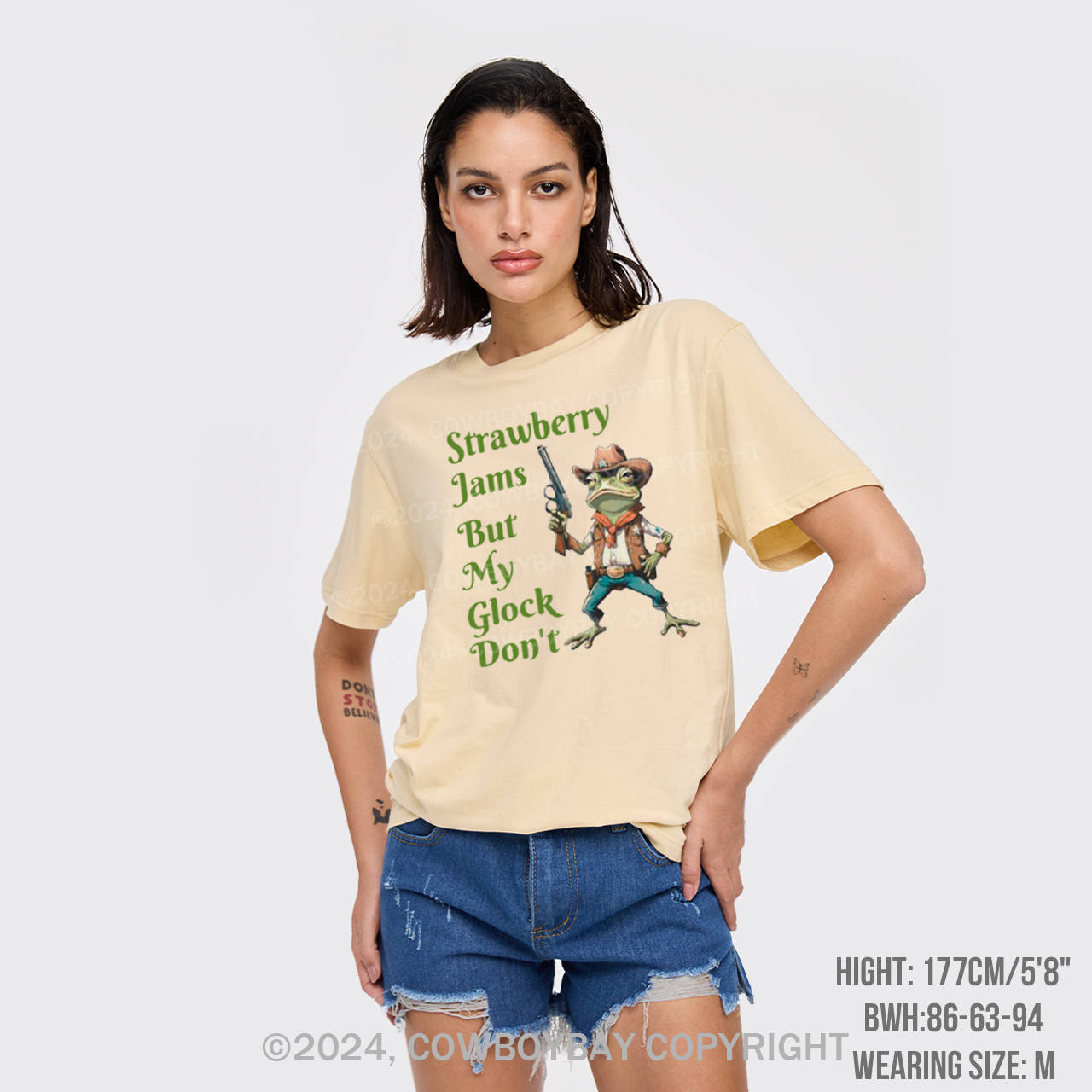 Strawberry Jams But My Glock Don't T-Shirts