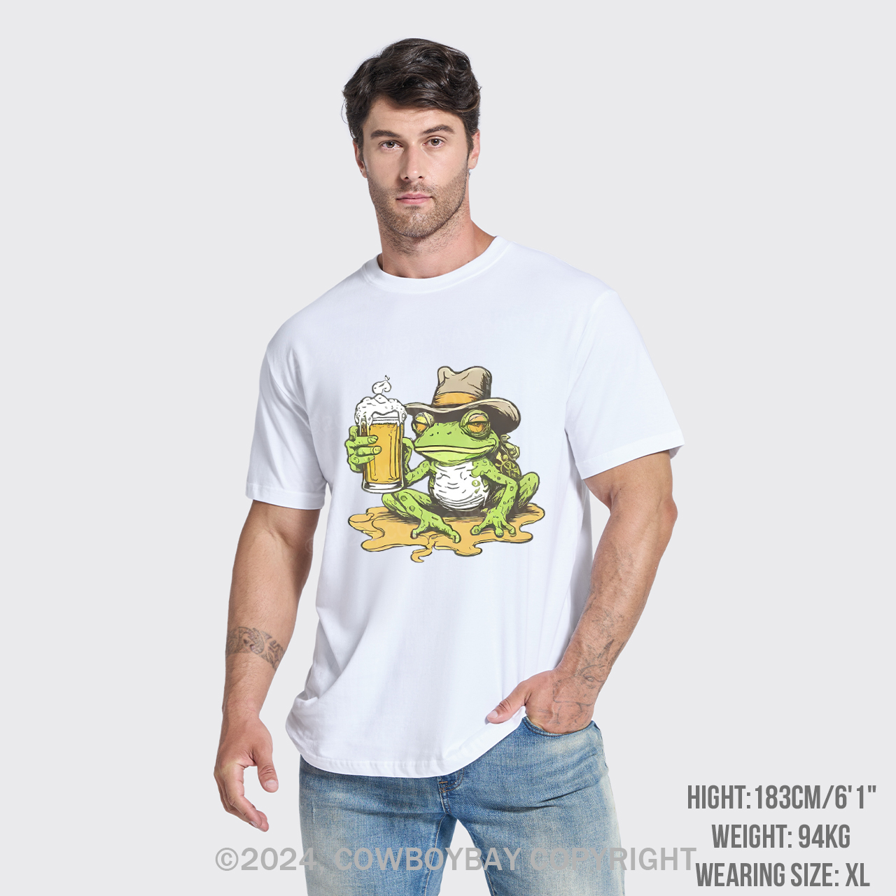 Frog And Beer T-Shirts