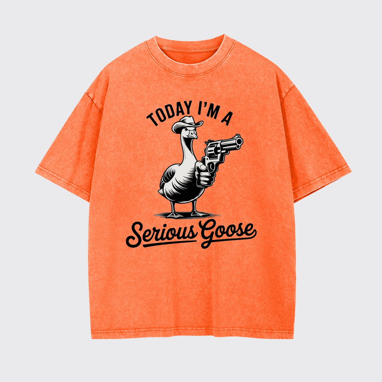 Today I'm a Serious Goose Funny Garment-dye Tees
