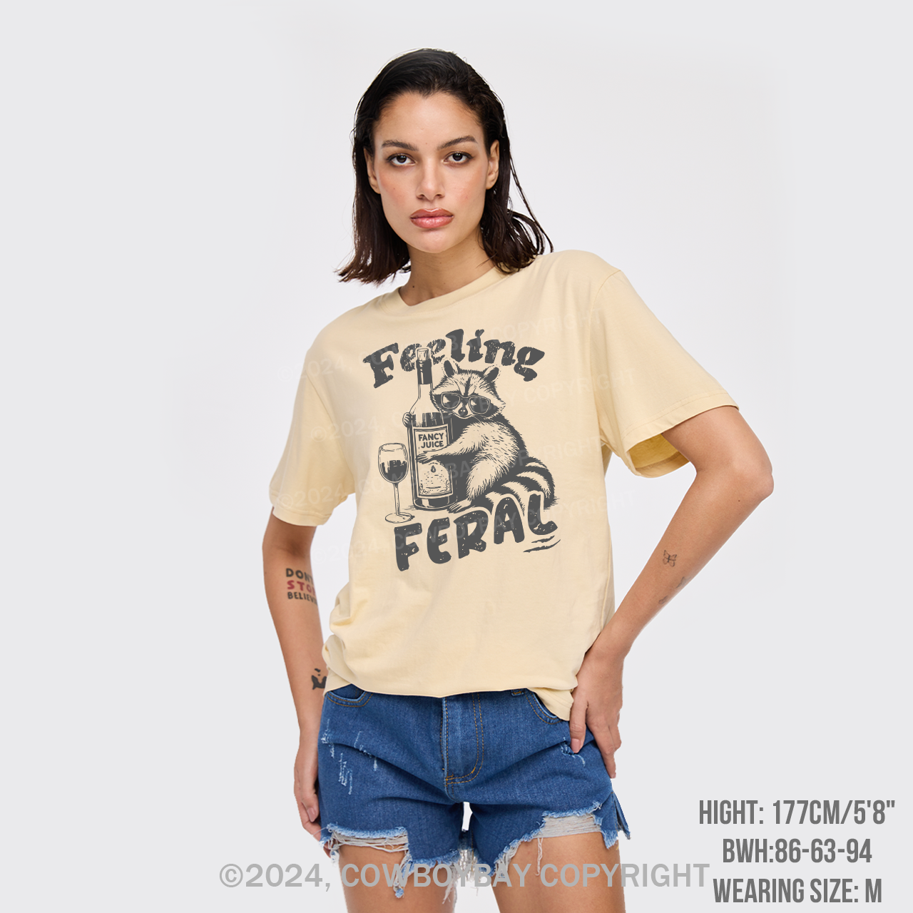 Feeling Feral Of Raccoon T-Shirts