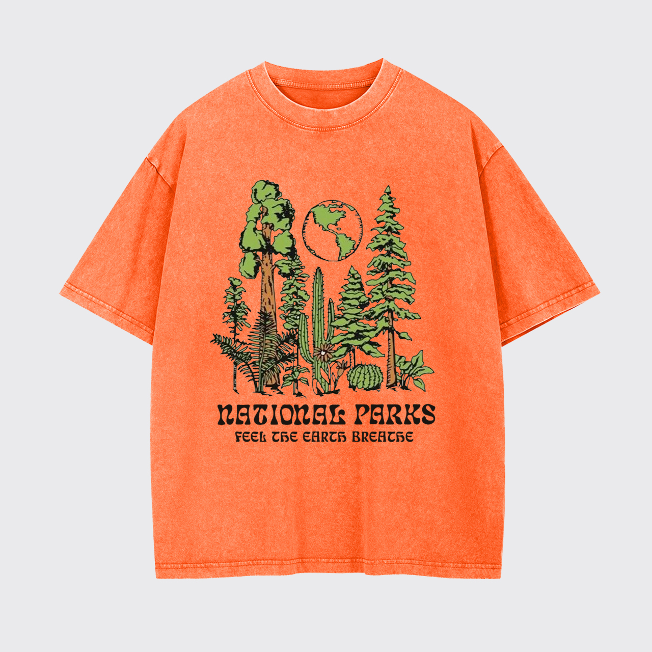 National Parks Feel the Breath Garment-dye Tees