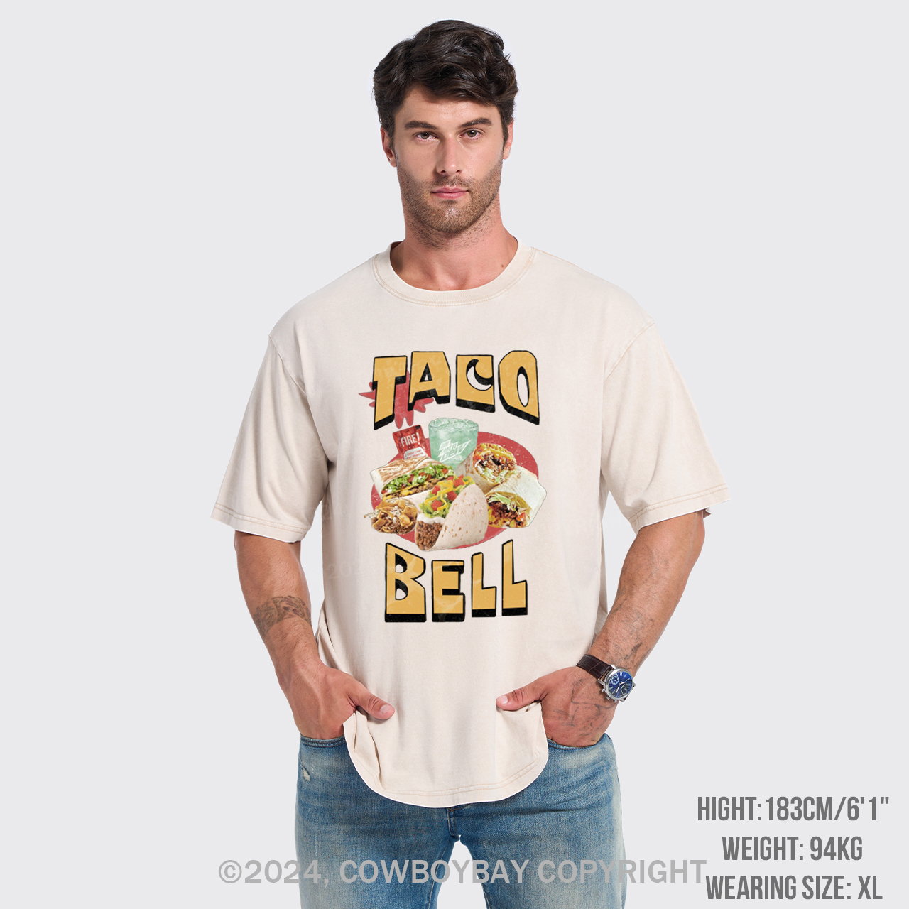 Taco Bell Garment-dye Tees