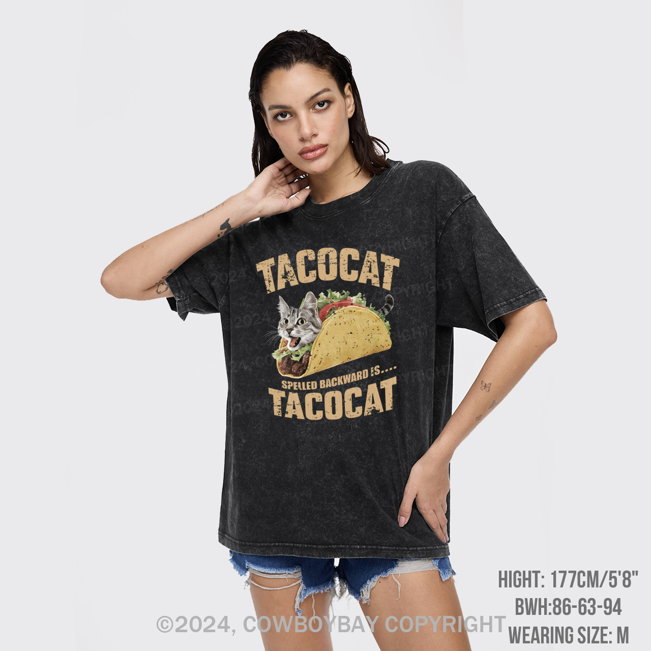 Humorous Foodie Garment-dye Tees