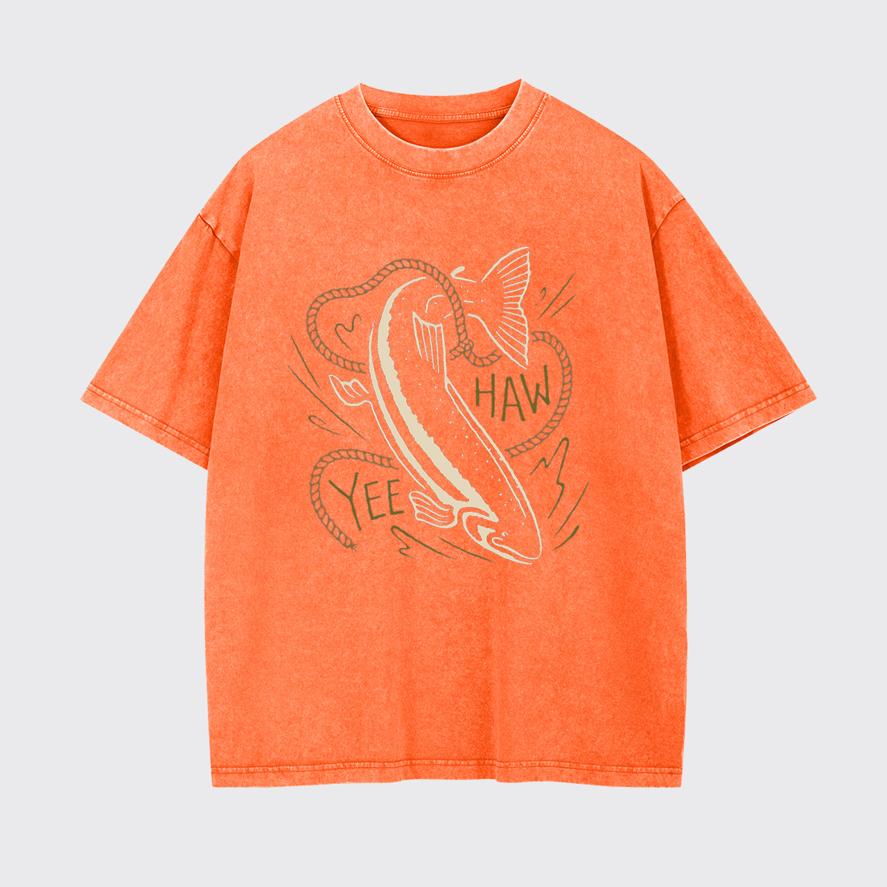 Ride the Wave Yee-Haw Garment-dye Tees