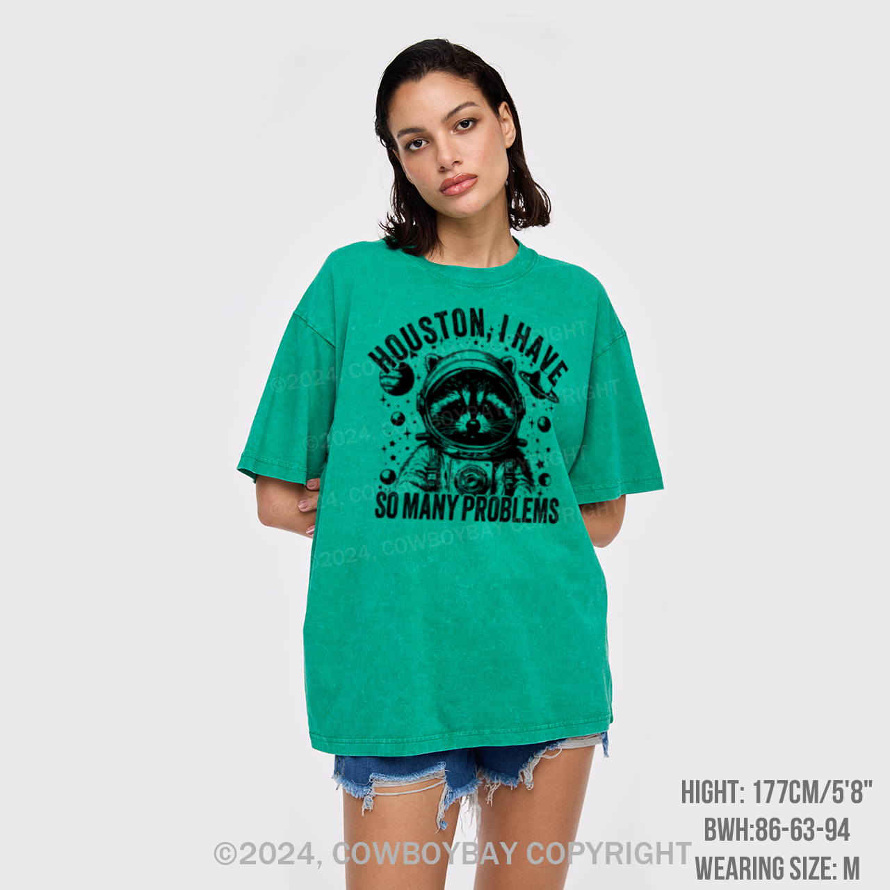 Houston, I Have So Many Problems Garment-dye Tees