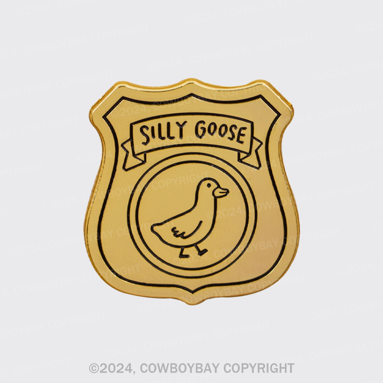 Silly Goose_Cowboybay Pin