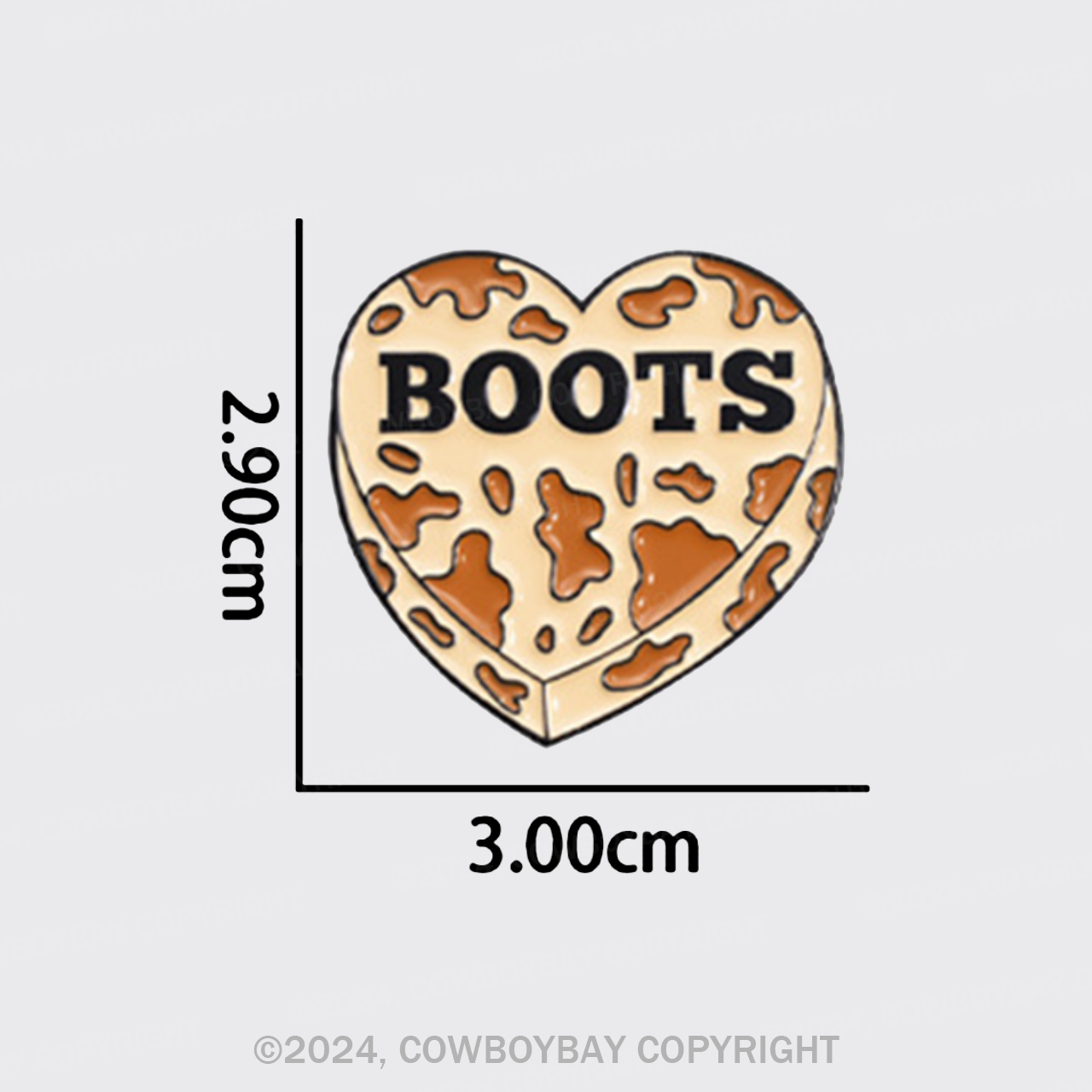 Boots_Cowboybay Pin