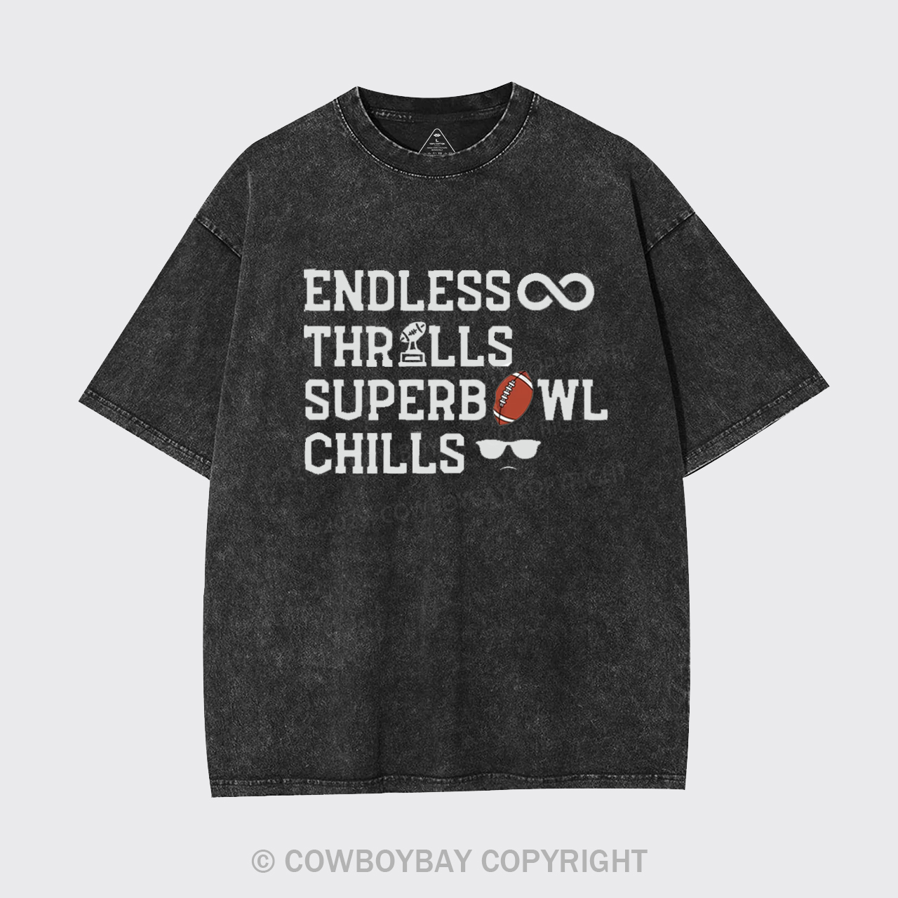 Super Bowl Garment-dye Tees