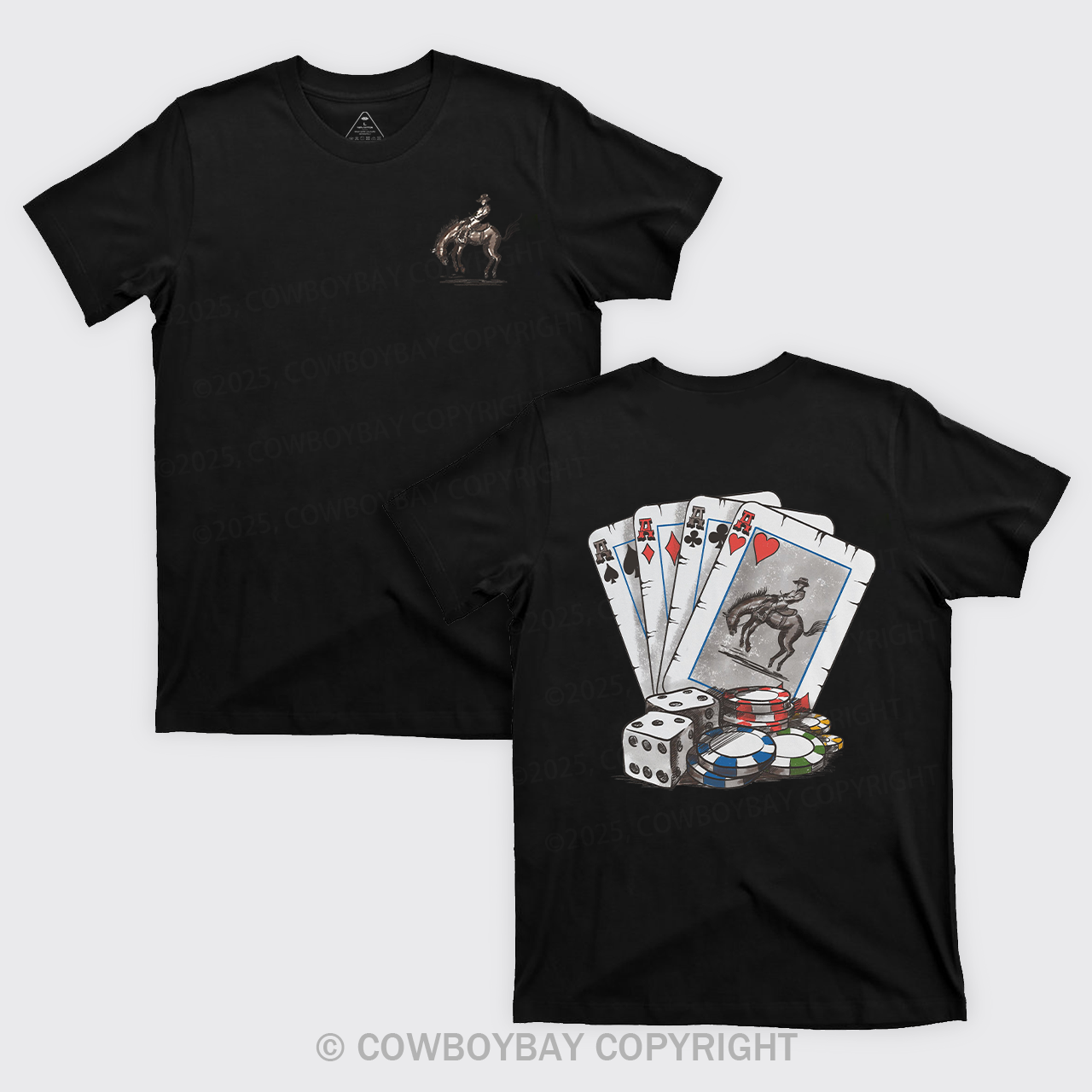 2024 Cowboybay Knight On Horseback  T-Shirts