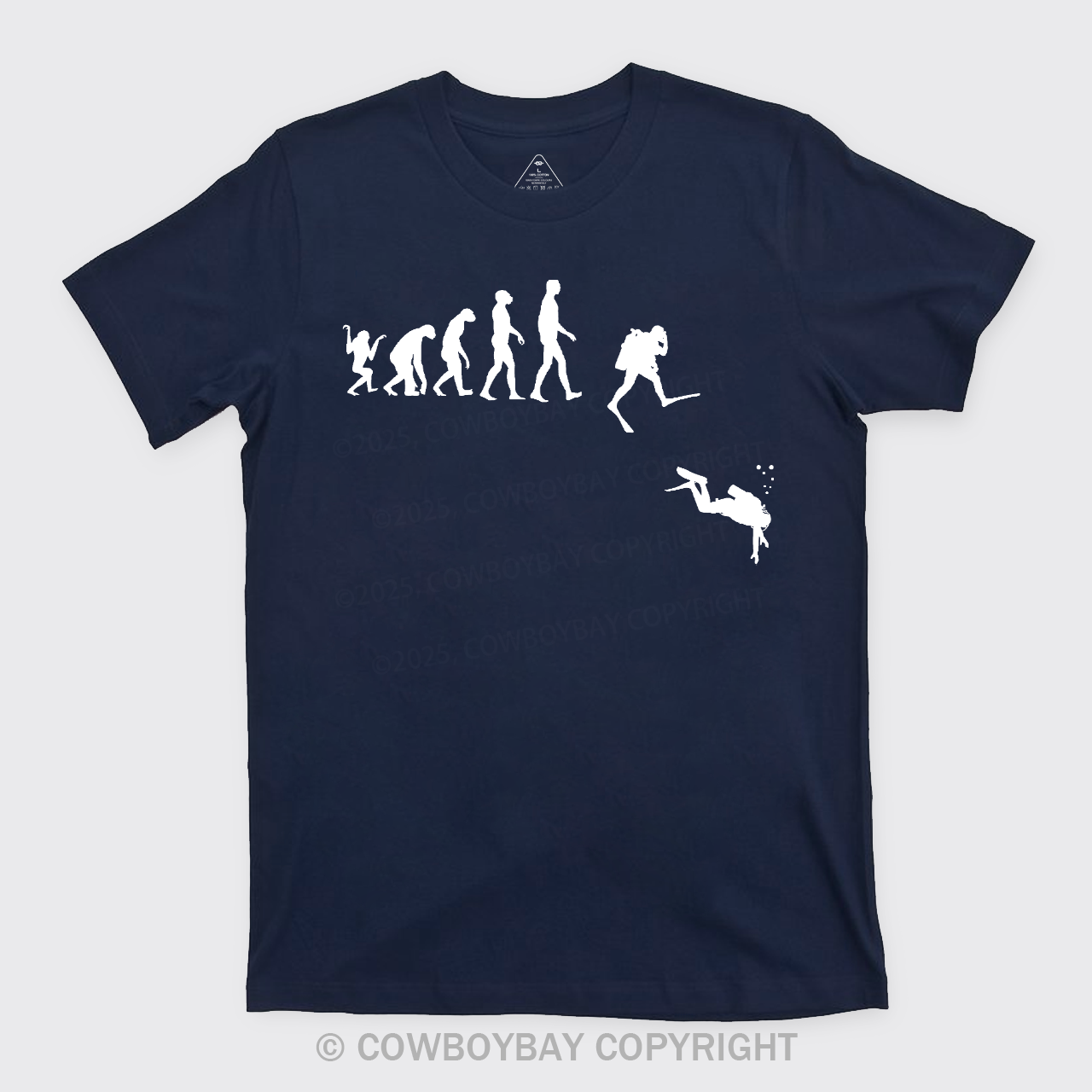 Scuba Diving Evolution T-Shirts