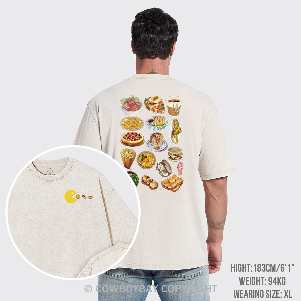 Delicious To My Mouth Garment-dye Tees