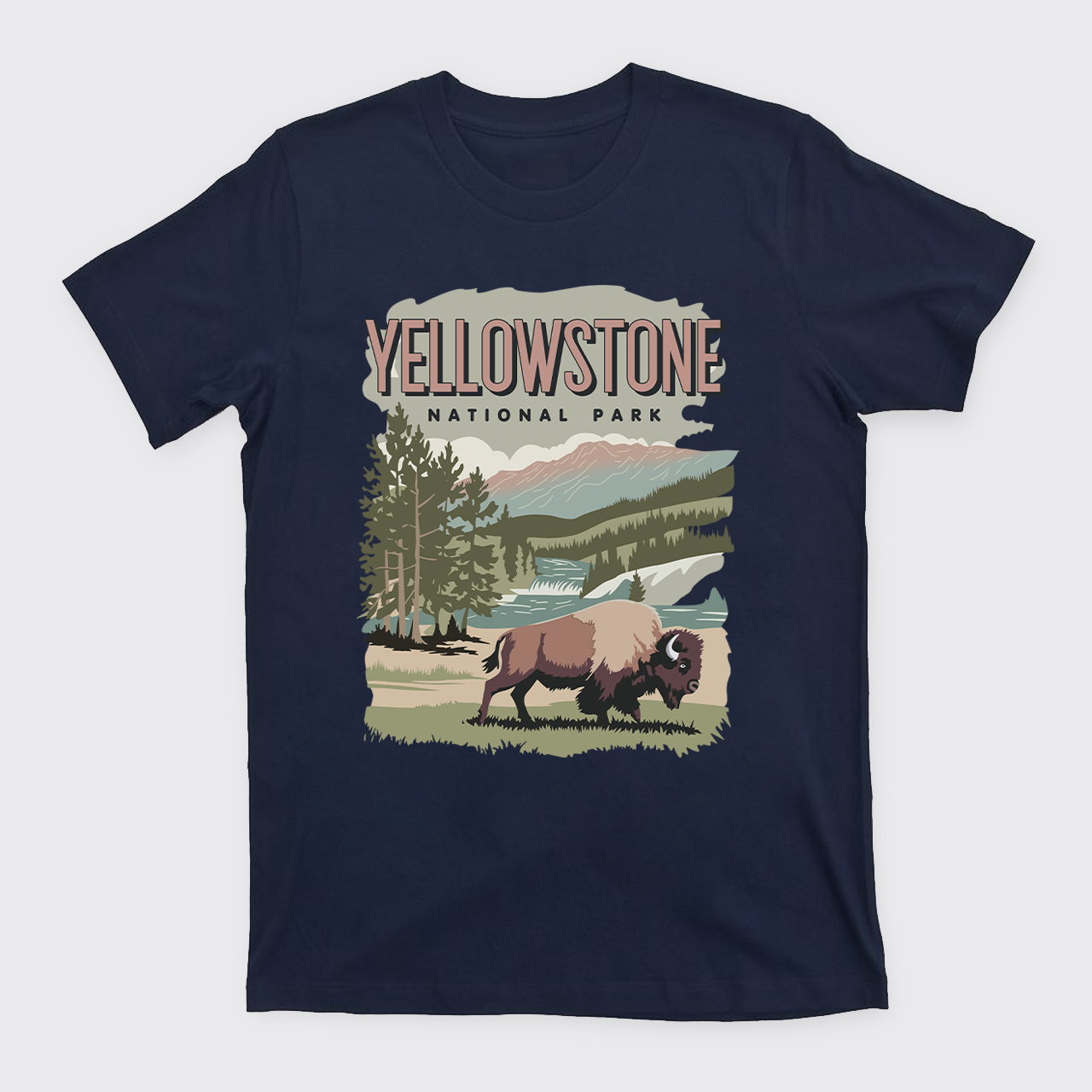 Vintage Yellowstone National Park T-Shirts