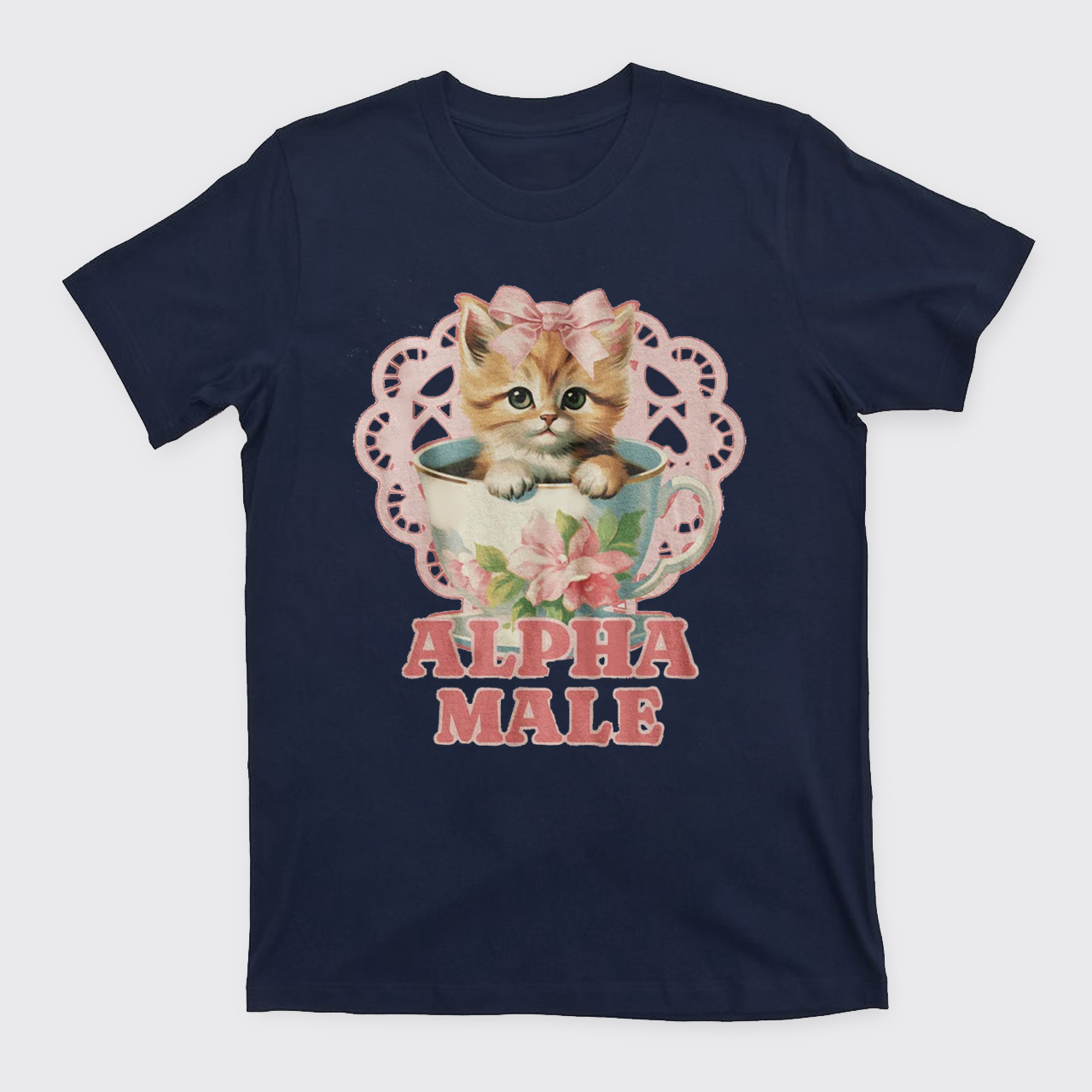 Alpha Male Funny Kitten T-Shirts
