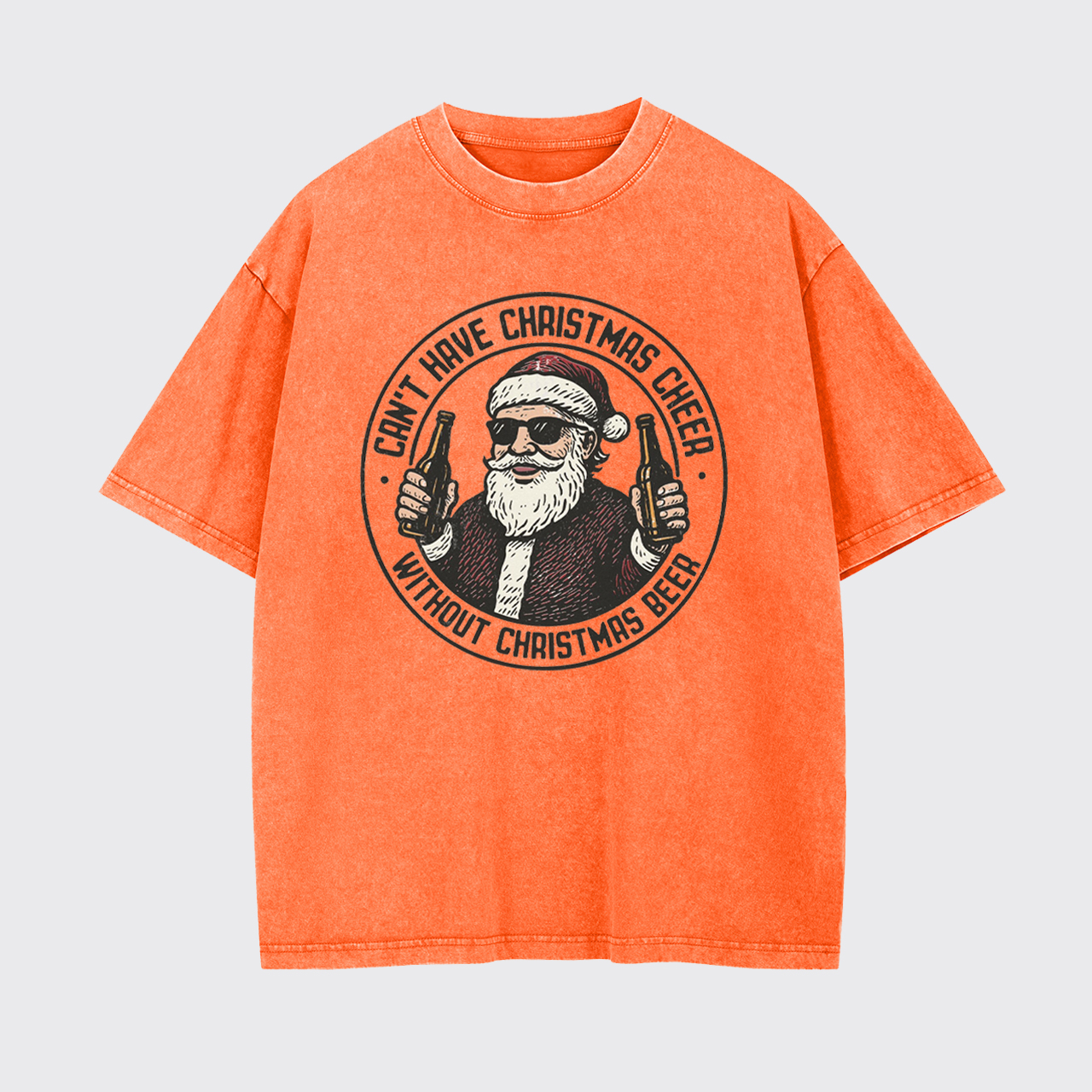 Can’t Have Christmas Cheer Without Christmas Garment-dye Tees