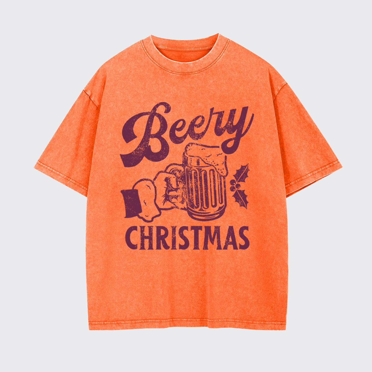 Beery Christmas Garment-dye Tees