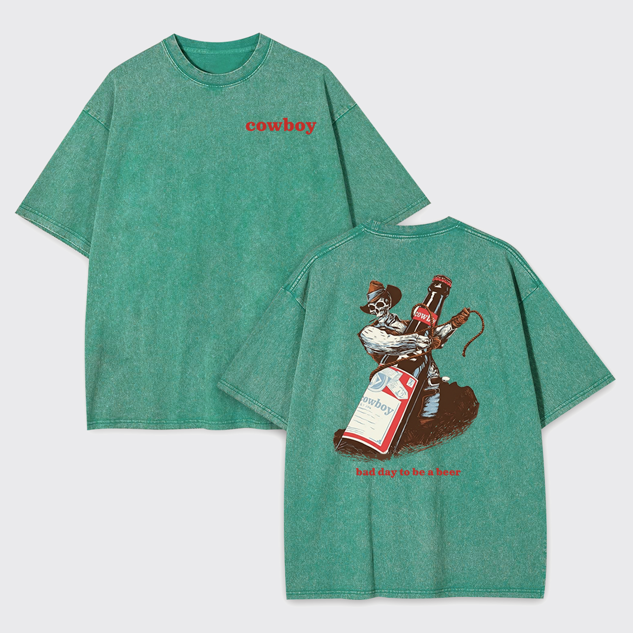 Bad Day To Be A Beer Garment-dye Tees