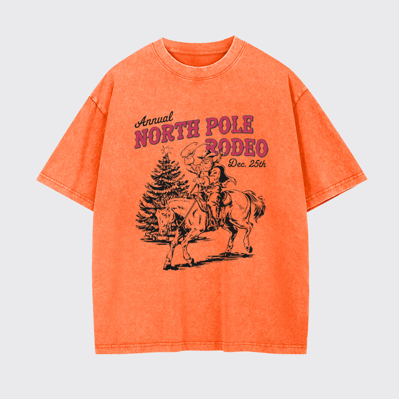 Annual North Pole Rodeo Garment-dye Tees