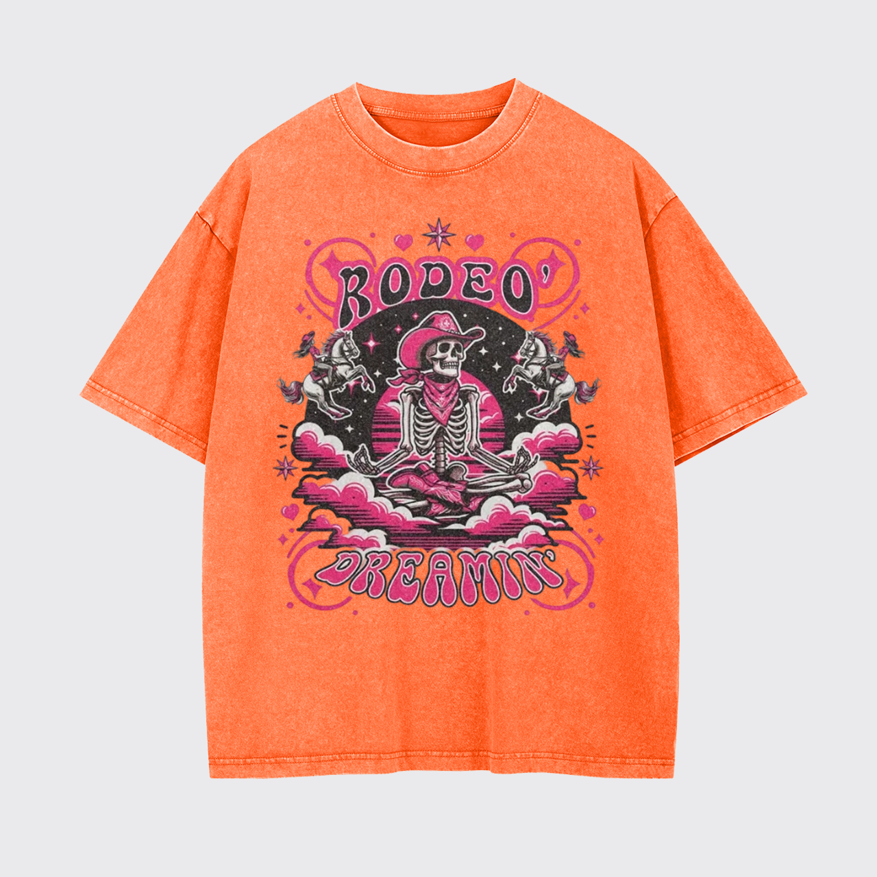 Rodeo Vintage Cowgirl Garment-dye Tees
