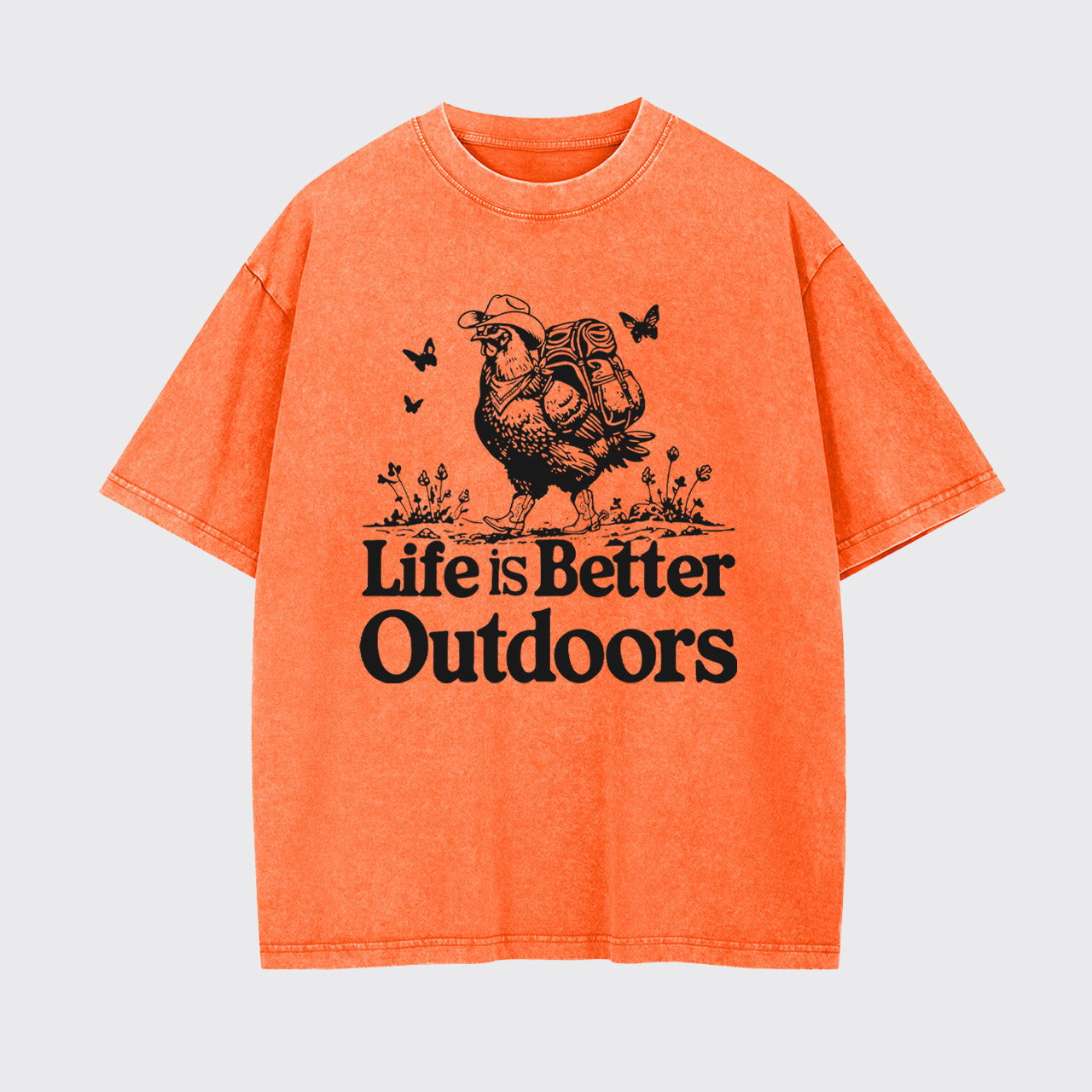 Life Is Better Outdoors Garment-dye Tees