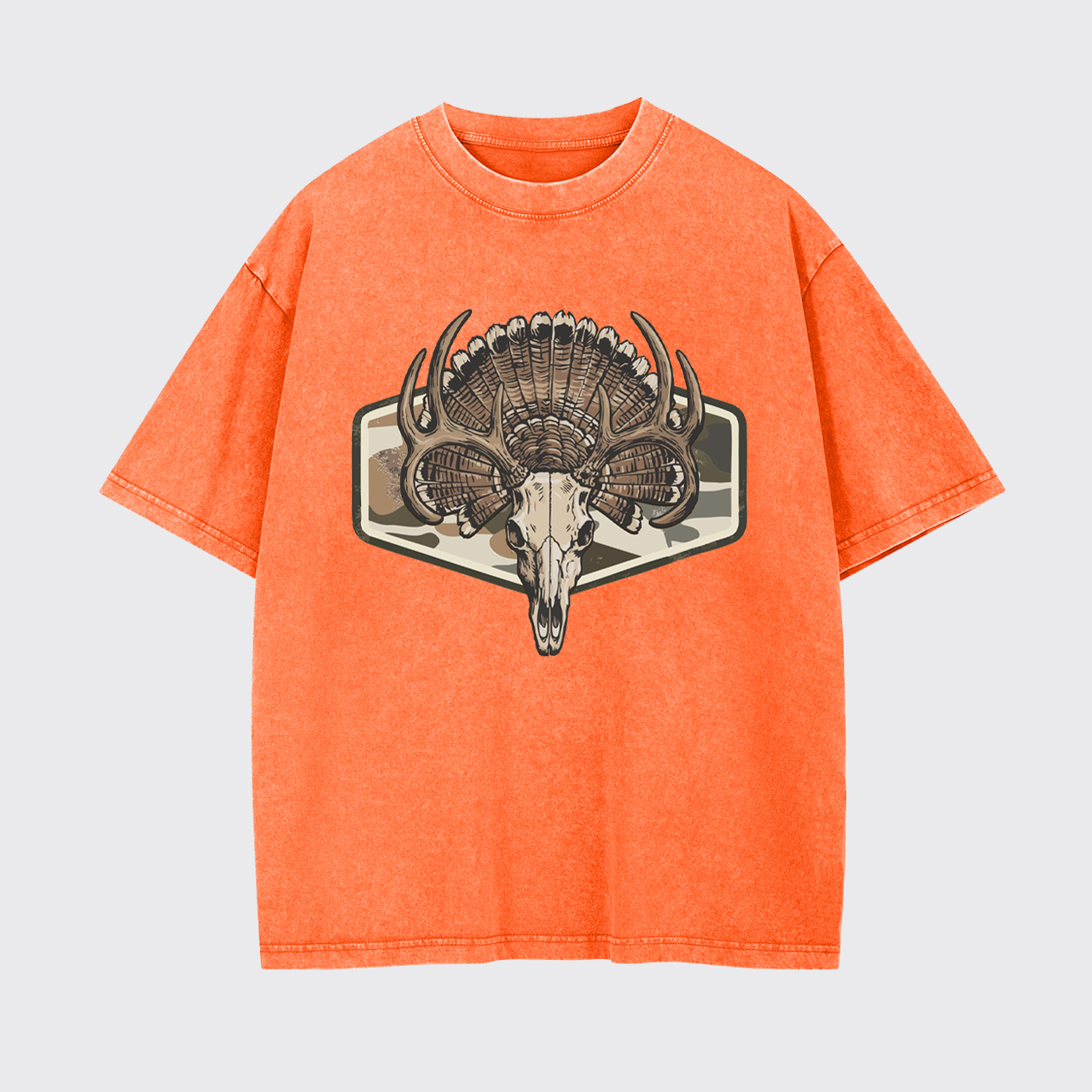 Deer Skull Garment-dye Tees