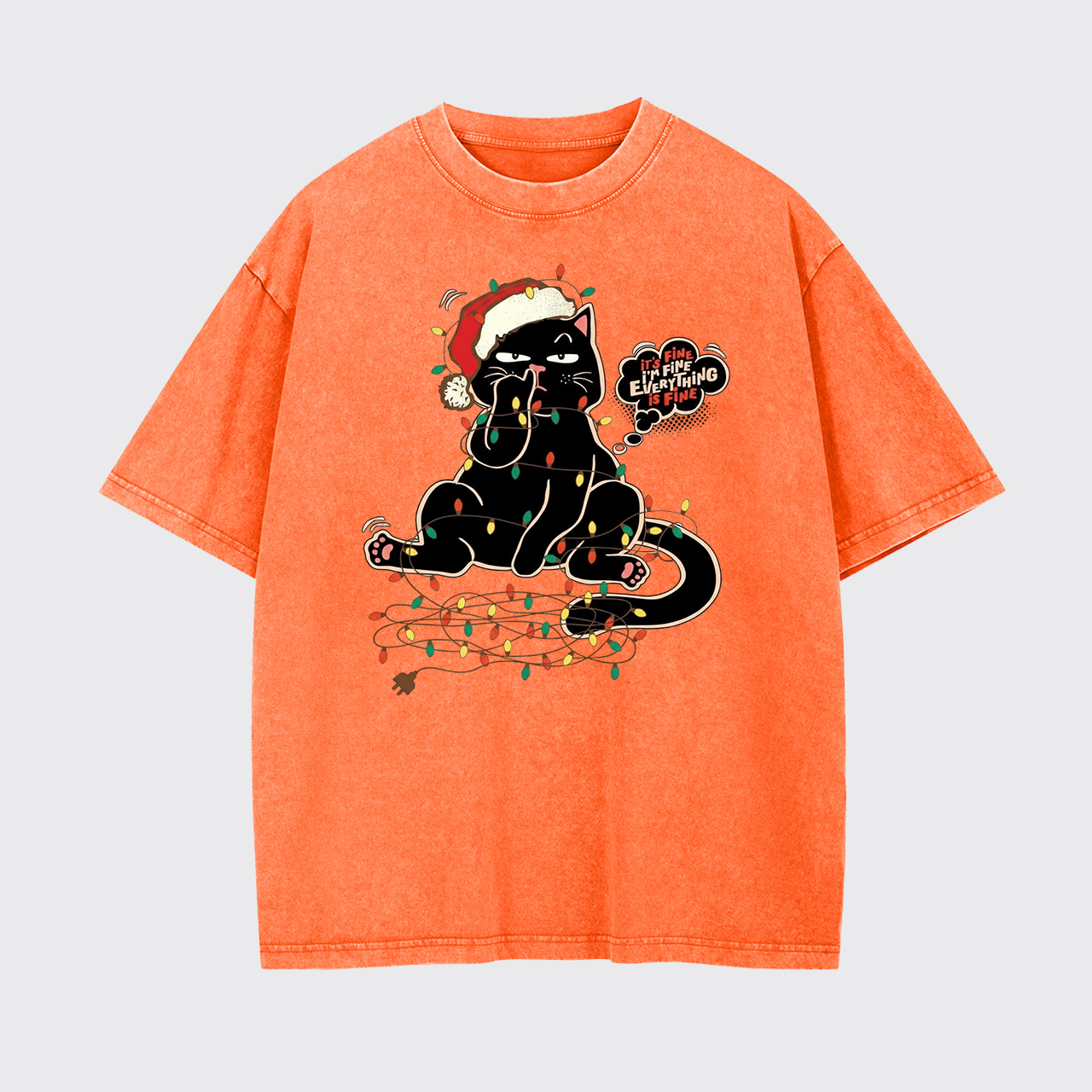 Santa Claws Garment-dye Tees