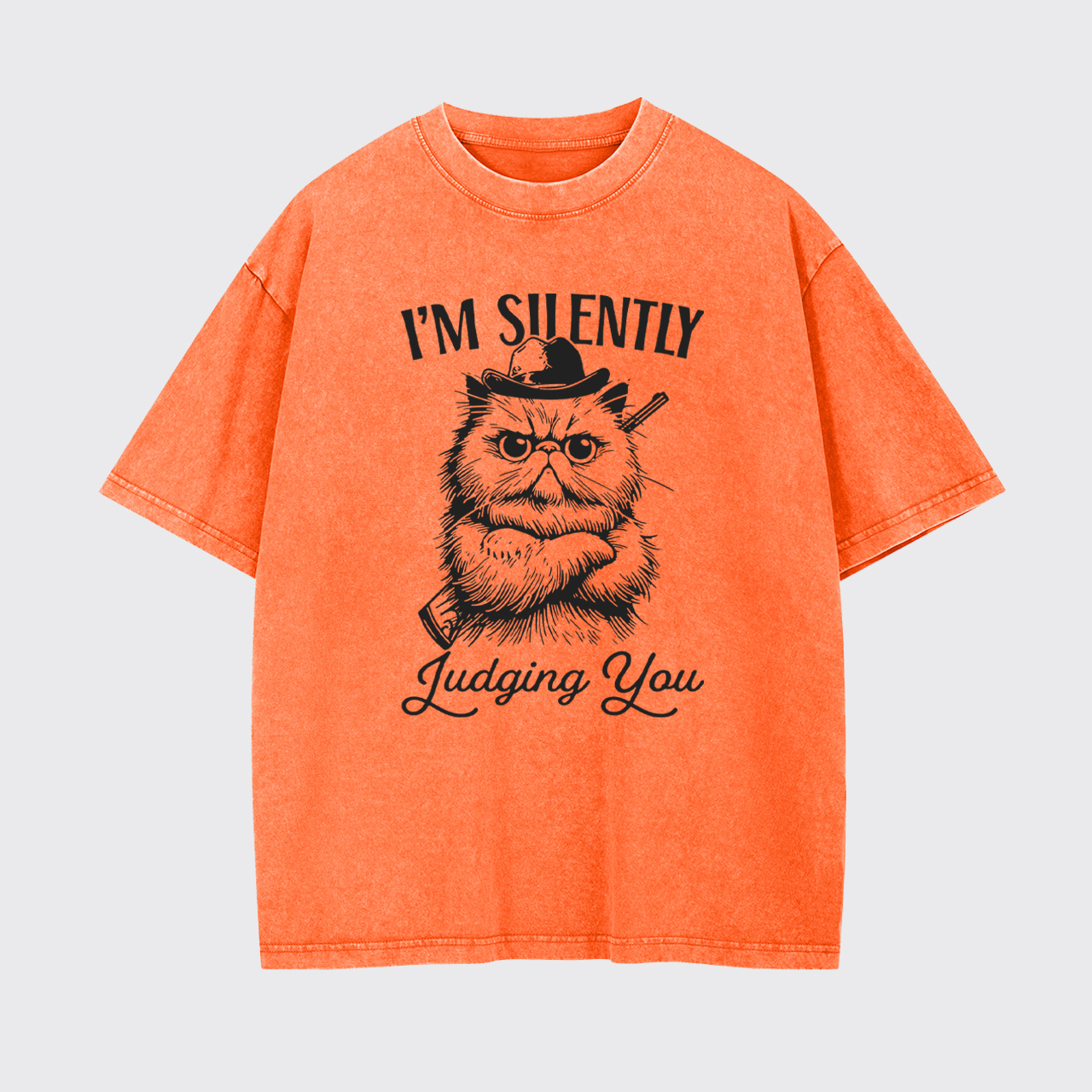 I'm Silently Judging You Garment-dye Tees