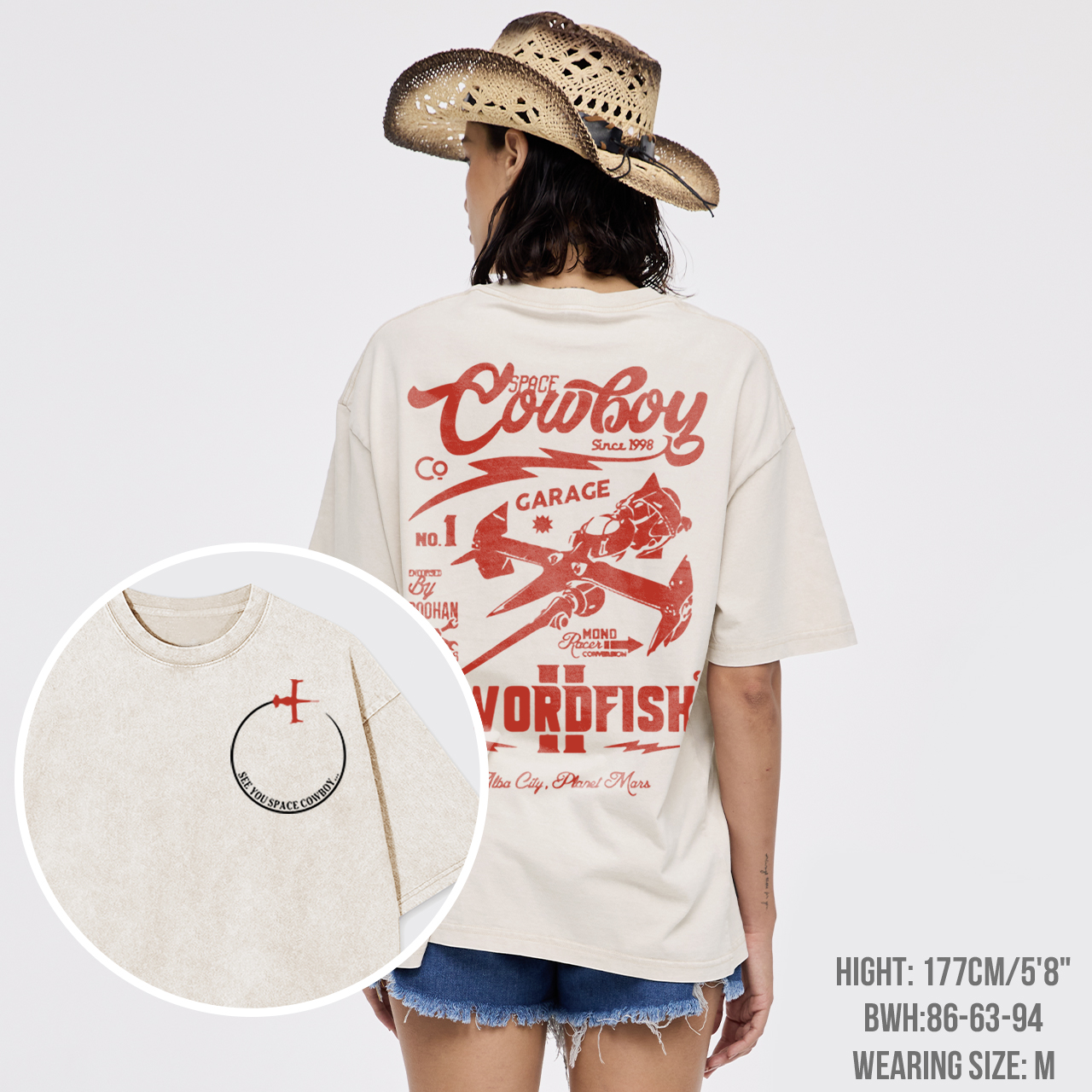 See You Cowboy Garment-dye Tees