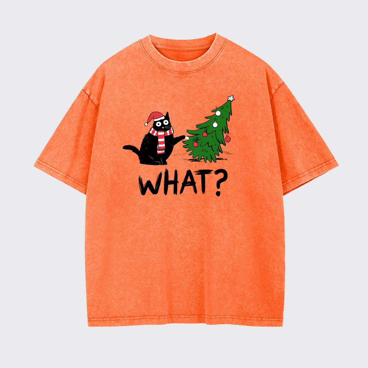 What Christmas Tree Knocked Over Garment-dye Tees