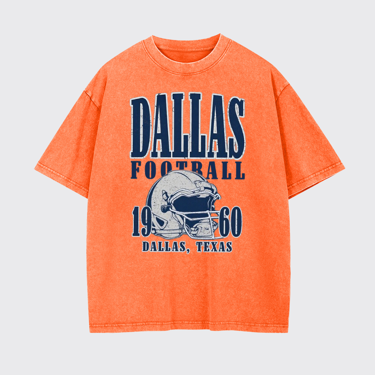 Football Vintage Style Garment-dye Tees