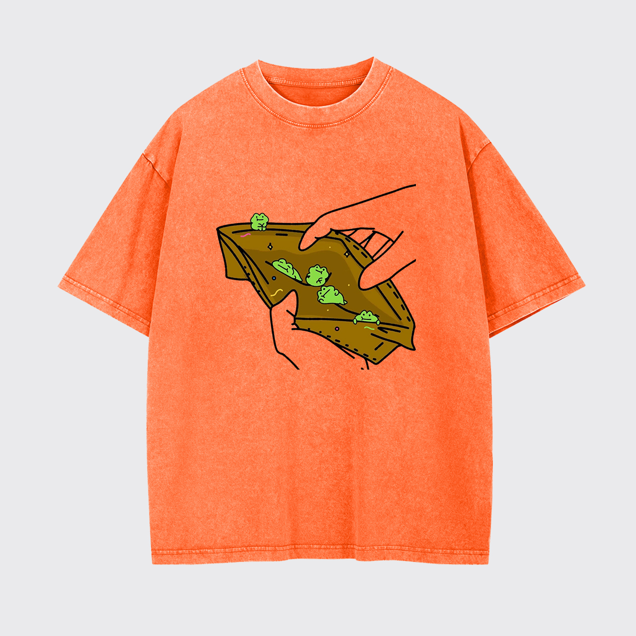 Just A Lot Of Frogo Money Garment-dye Tees