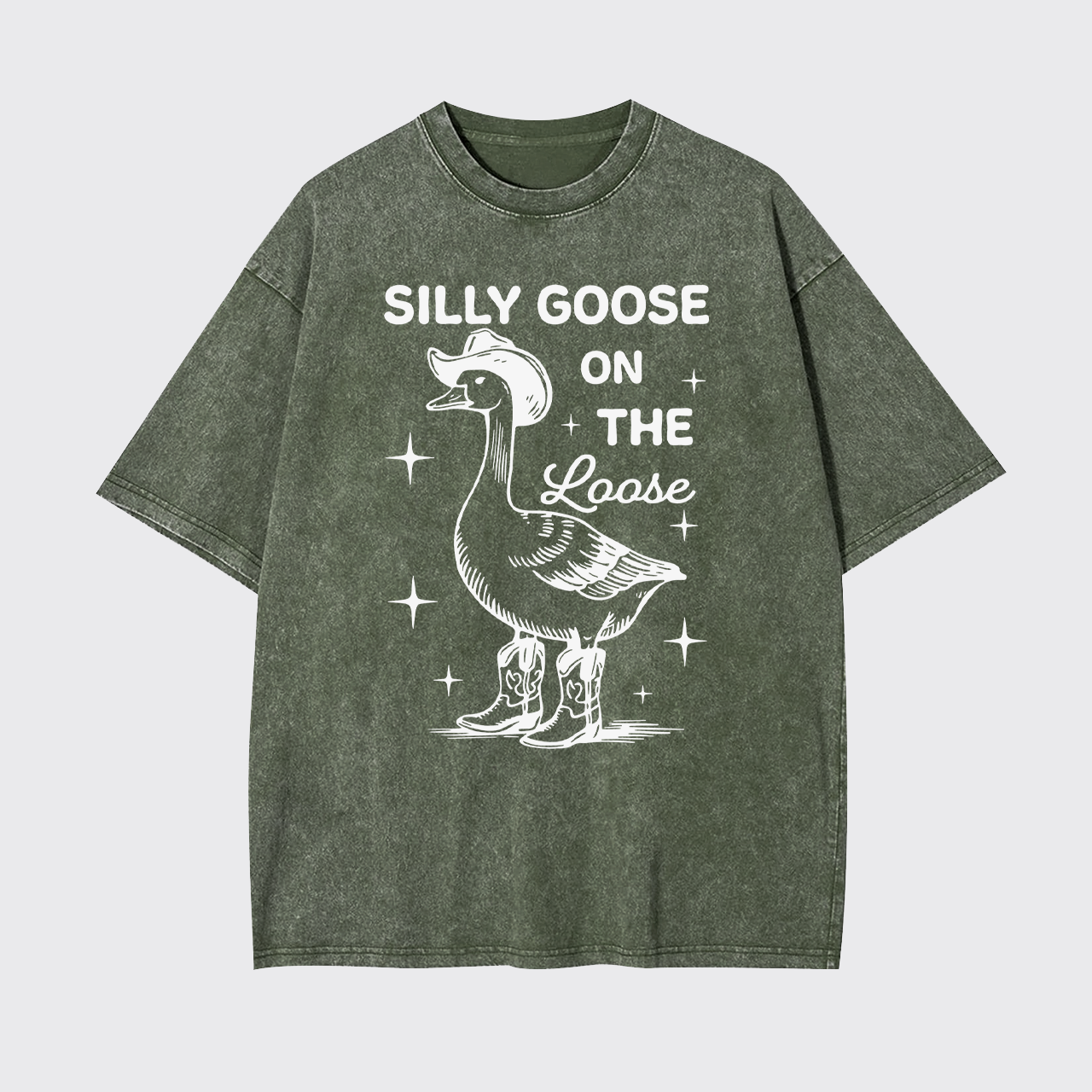 Silly Goose Garment-dye Tees