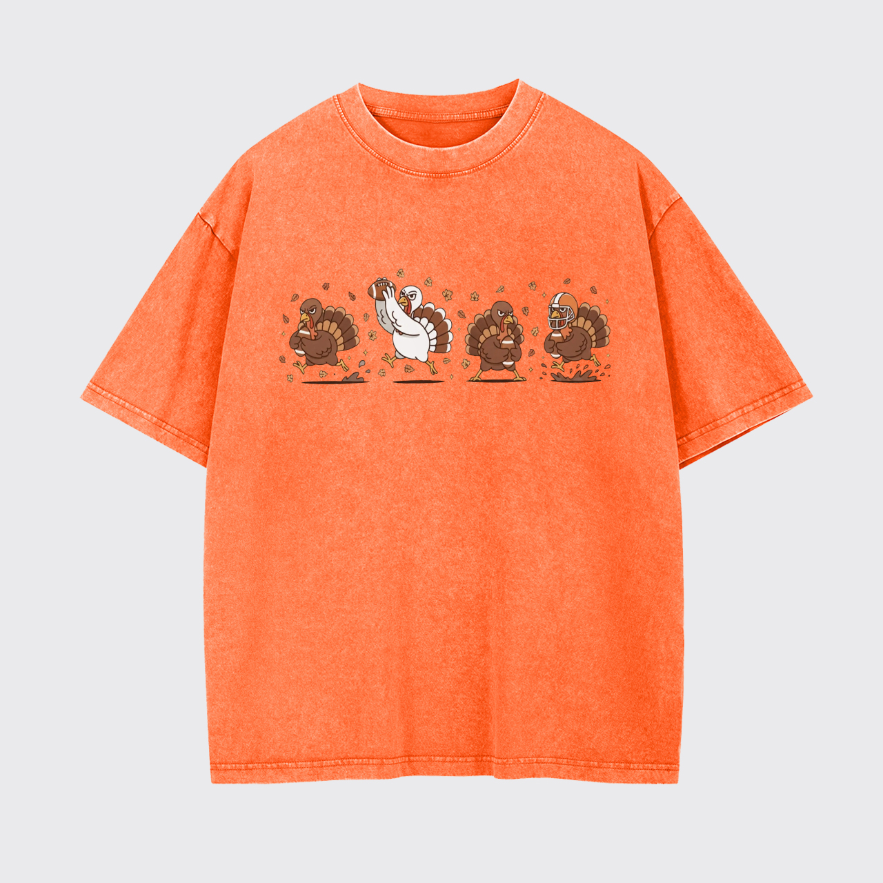 Football Turkey Garment-dye Tees